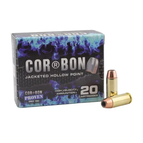 COR®BON 10mm Auto 150gr JHP ammo box