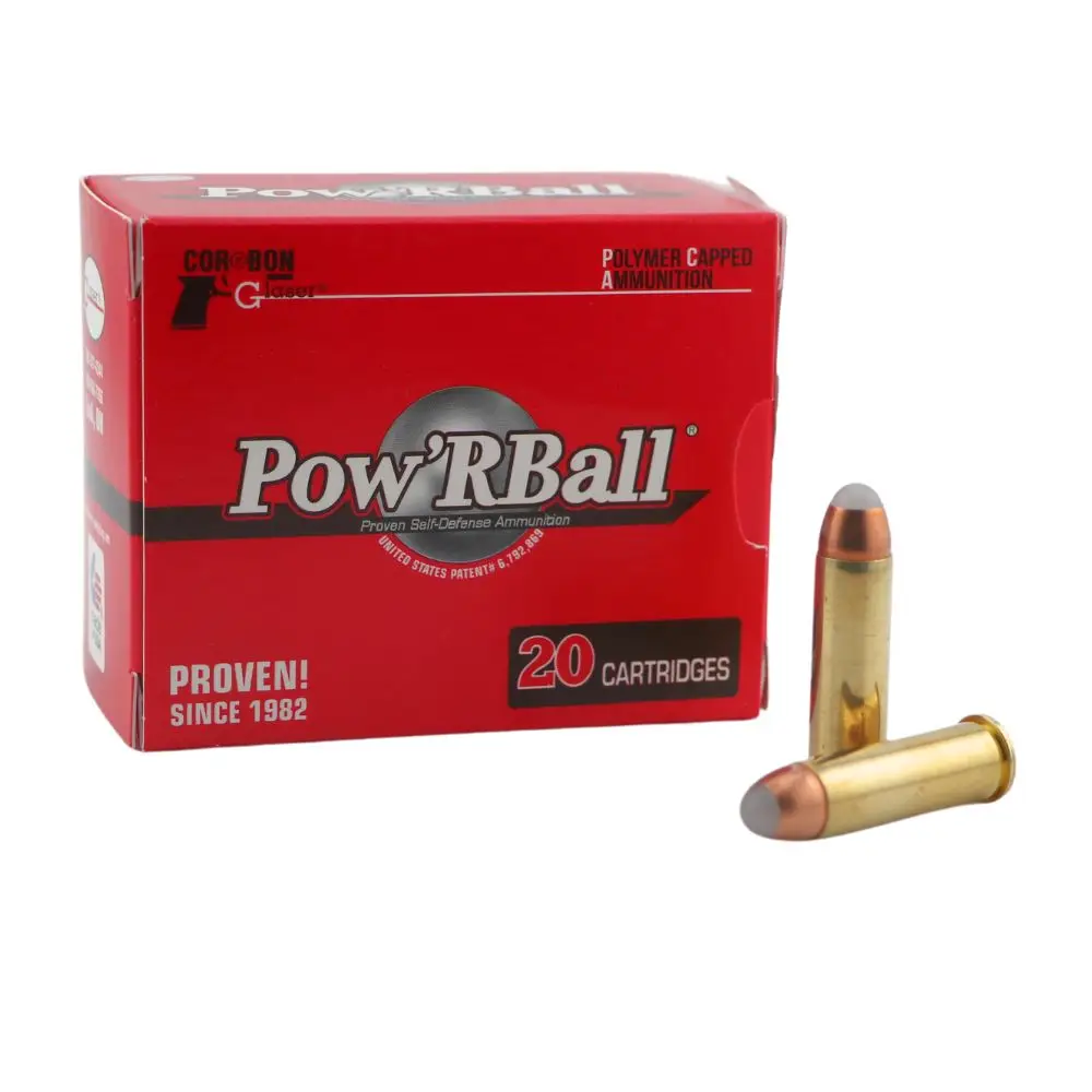 38 Special+P 100gr Powrball - Box + 2 Rounds