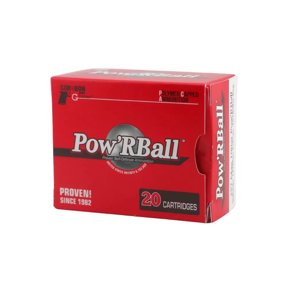38 Special+P 100gr Powrball - Box Left