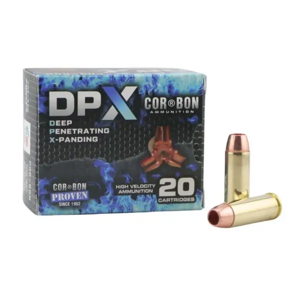 45 Colt +P 225gr DPX Self-Defense Ammunition by COR®BON