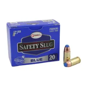 9mm Luger +P 80gr Glaser Blue - Box + 2 Rounds