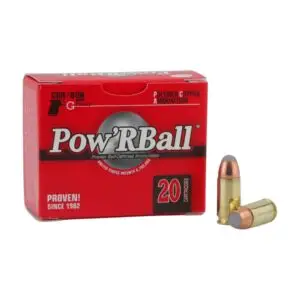 9mm Luger +P 100gr Pow'RBall