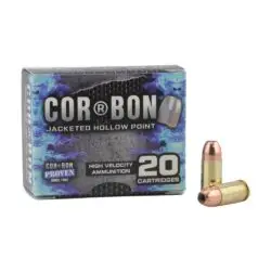 9mm Luger +P 115gr JHP | COR®BON High-Velocity Defense