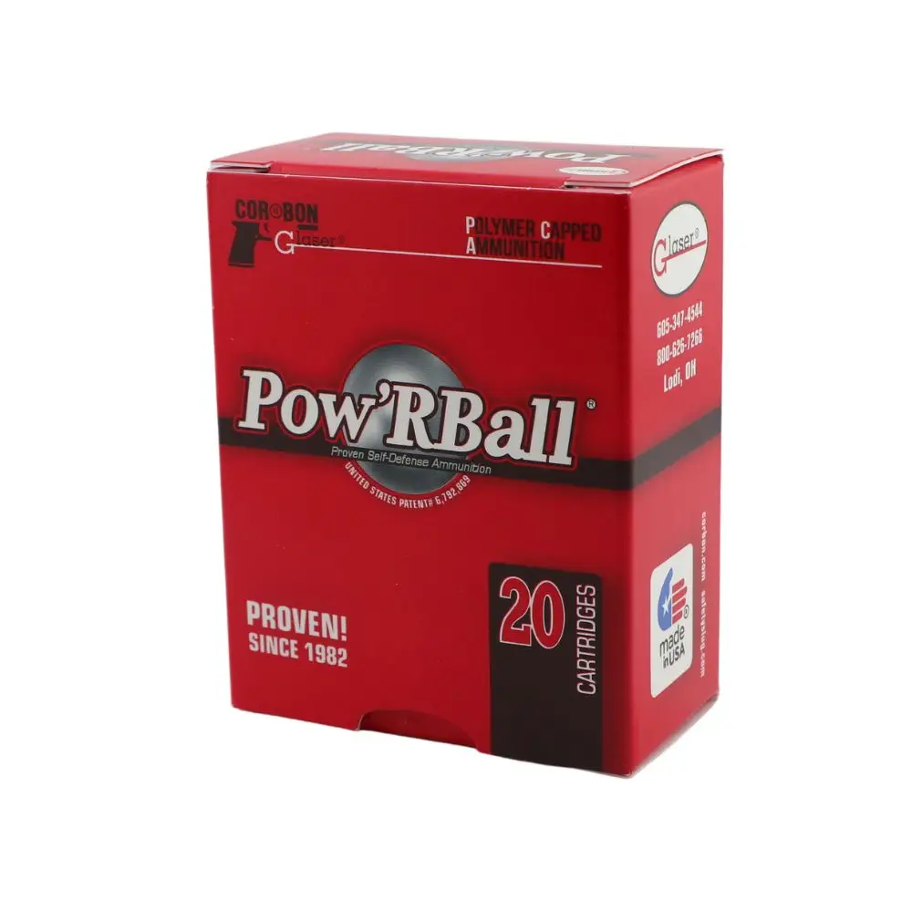 10mm Auto 135gr Pow'rBall - Box Left