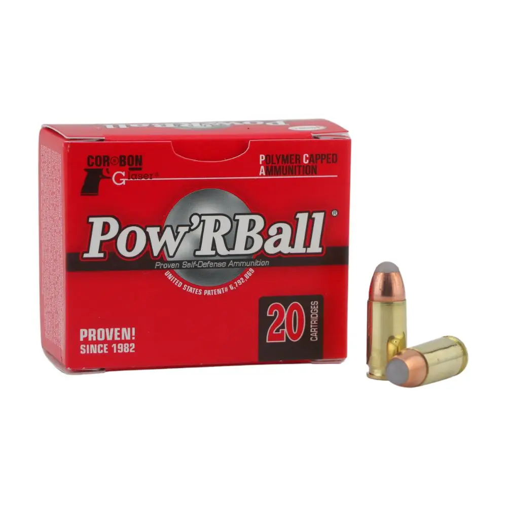 9mm Luger+P 100gr Powrball - Box + 2 Rounds 9mm Luger+P 100gr Powrball - Box + 2 Rounds
