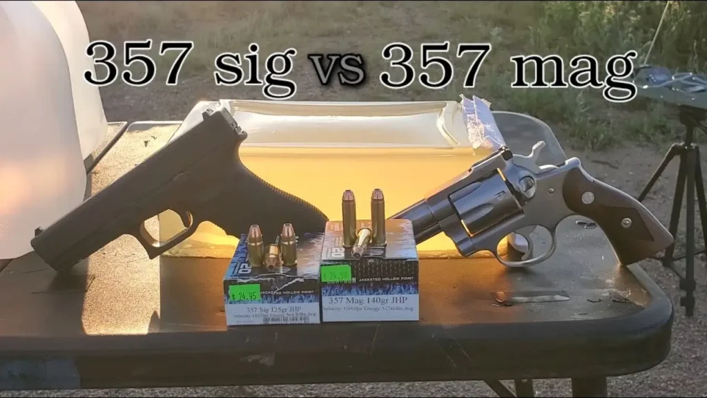 357 Sig vs 357 Magnum Ballistic Gel Test – Corbon JHP Performance Comparison