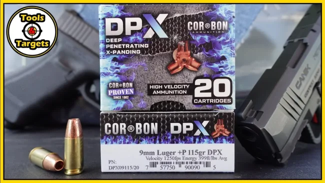 CorBon DPX 9mm +P Ballistic