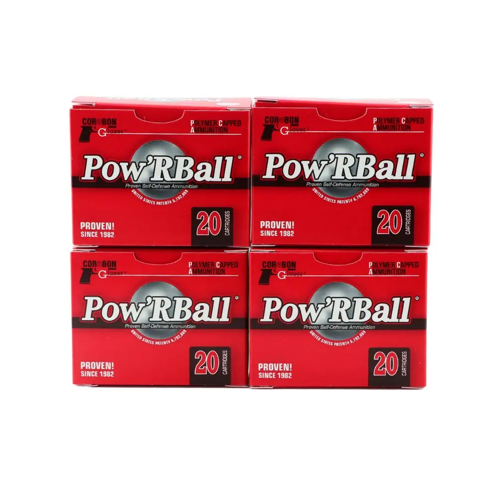 9mm Luger 100gr Pow'RBall Bundle - 4 Boxes Grid 9mm Luger 100gr Pow'RBall Bundle - 4 Boxes Grid