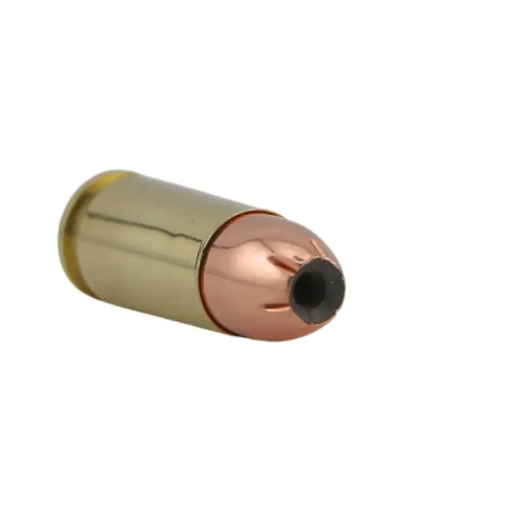 Copper-tipped brass nozzle with hollow center, likely a soldering iron tip attachment