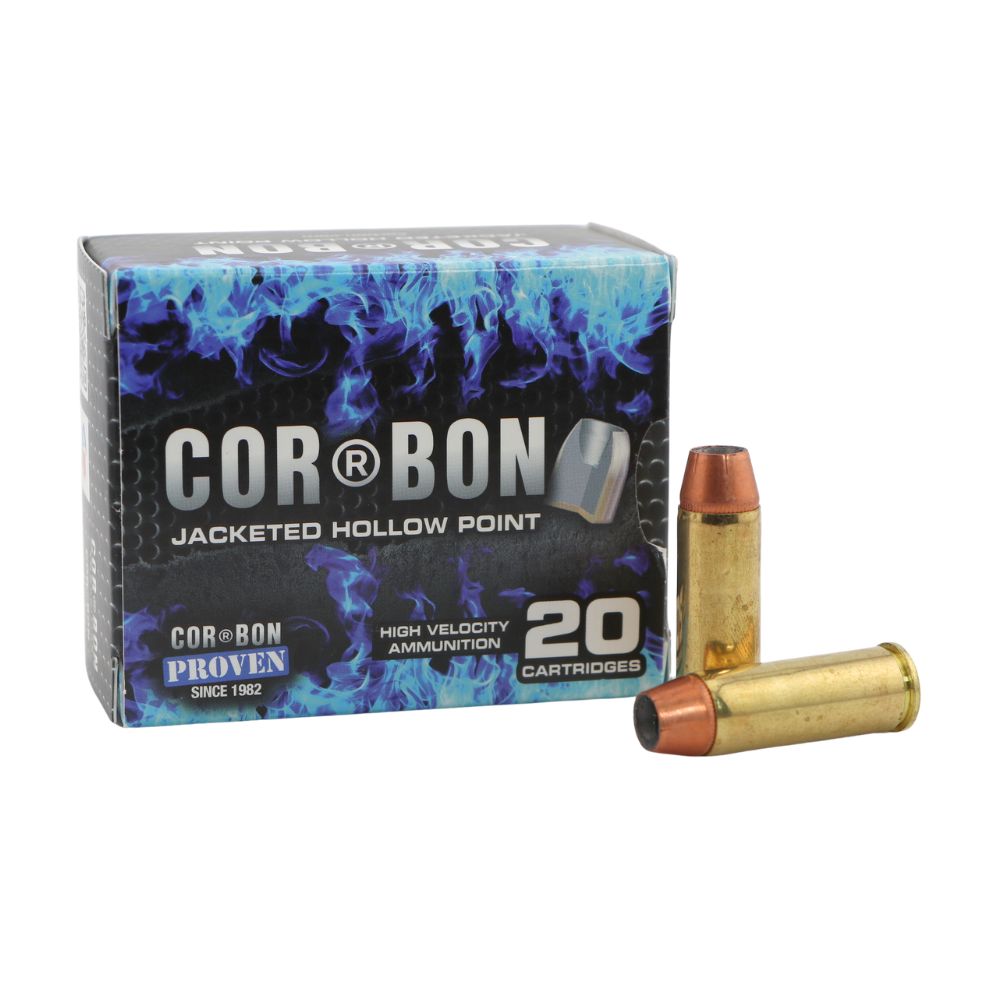 CorBon 45 Colt 165gr JHP – Powerful 45 Colt Self-Defense Ammo, 1100 fps, 20 Rounds